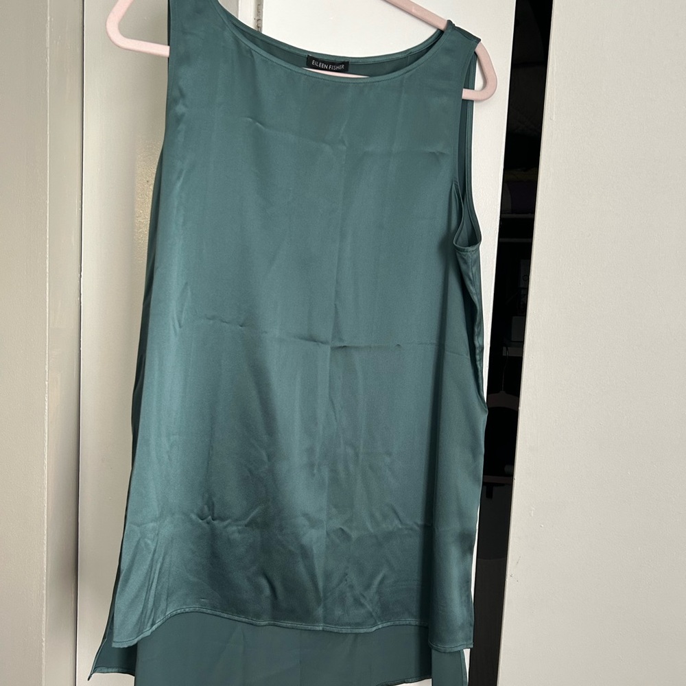 Eileen Fisher silk tank, NWT